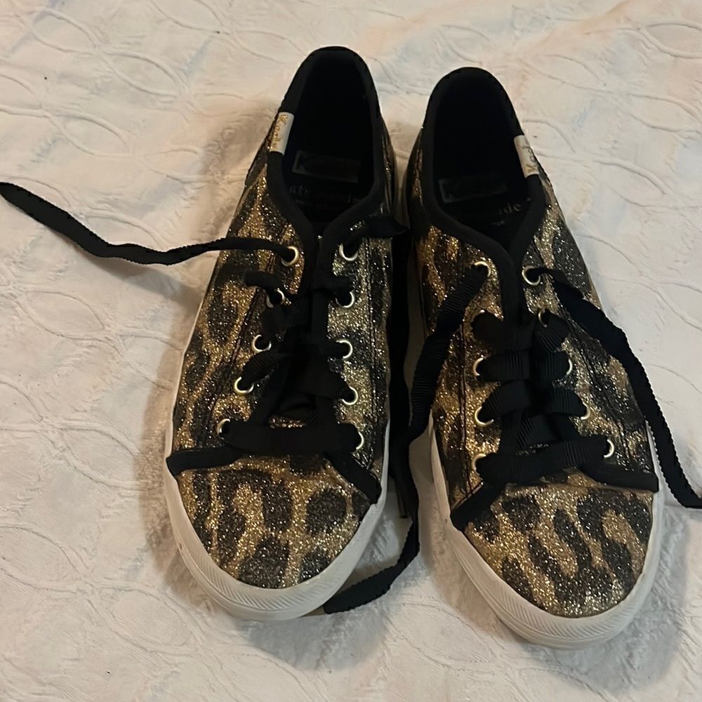 Kate spade leopard keds